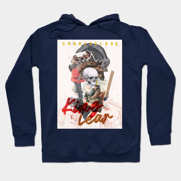 Shakespeare King Lear Hoodie by llindesign 